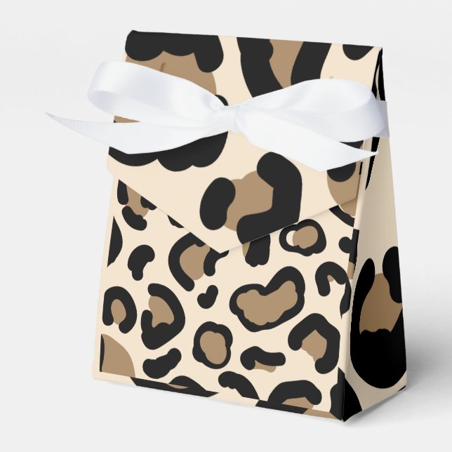Tiger Color Pattern Animal Lovers                Favor Boxes (Front Side)