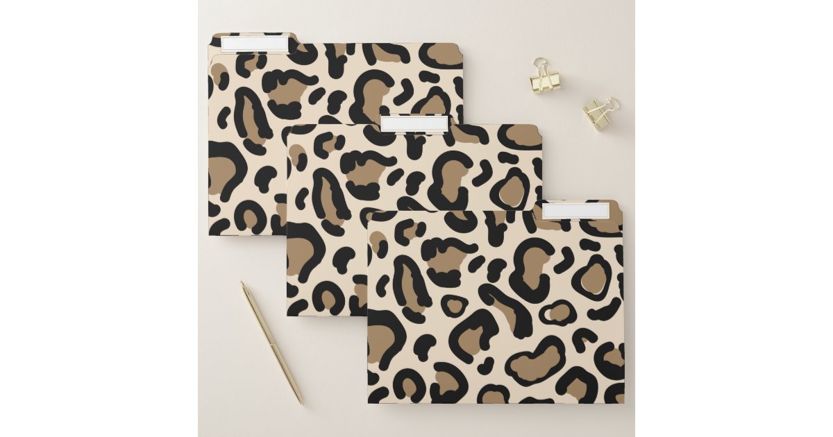 Tiger Color Pattern Animal Lovers File Folder | Zazzle