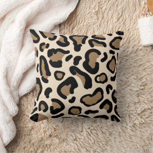 Tiger Color Pattern Animal Lovers Throw Pillow