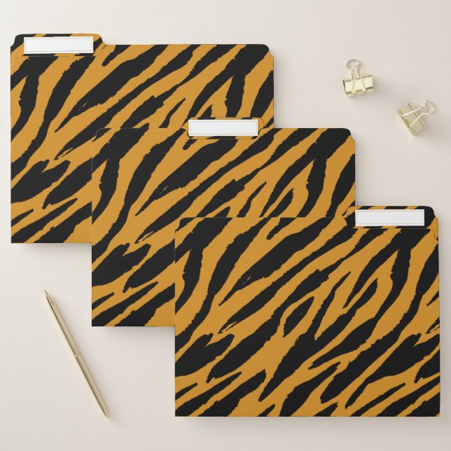 Tiger Color Pattern Animals Lover     File Folder (Set)