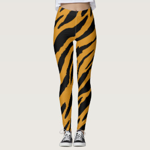 Tiger Color Pattern Animals Lover Leggings