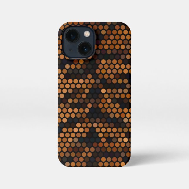 Tiger Color Pattern Cute      iPhone Case (Back)