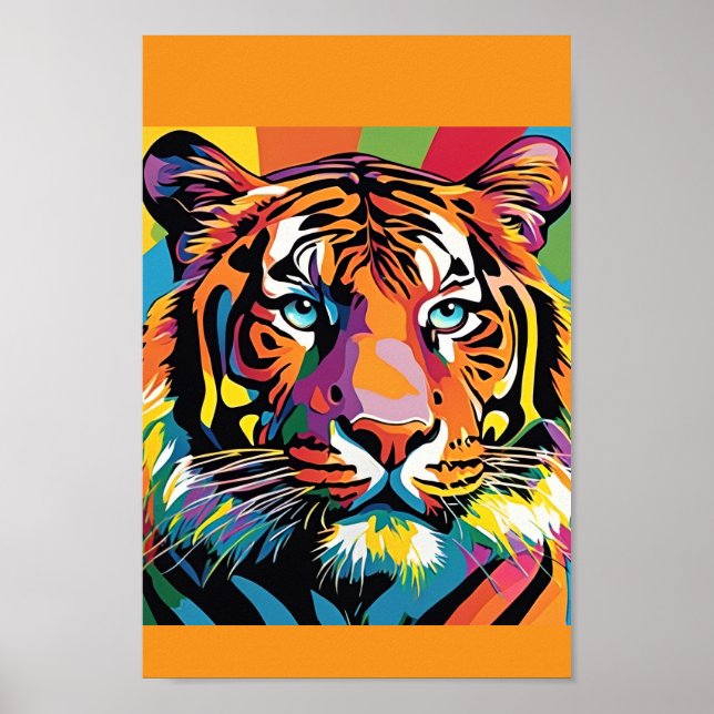 Tiger Colorblast Poster (Front)
