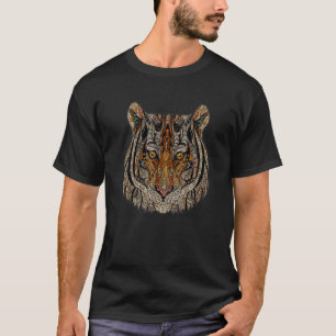 Tiger Colorful cool face T-Shirt
