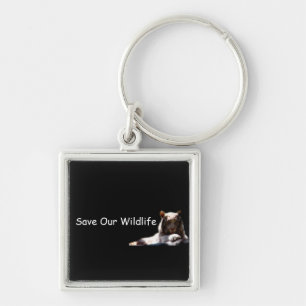 Tiger Conservation Keyring