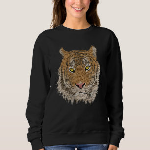 Tiger  Conservation Vintage Design Sweatshirt