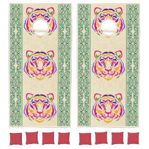 Tiger Cornhole Set