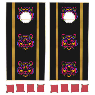 Tiger Cornhole Set