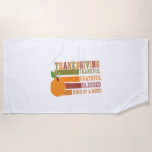 Tiger Country Pumpkin Beach Towel<br><div class="desc">Tiger Country Pumpkin</div>