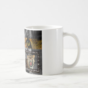 Tiger & Couple Art Print Coffee Mug