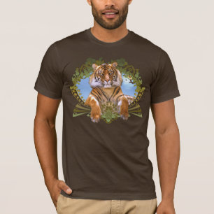 Tiger Crest Endangered Species T-Shirt