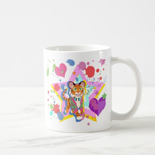 Tiger Cub Coffee Mug (Right)