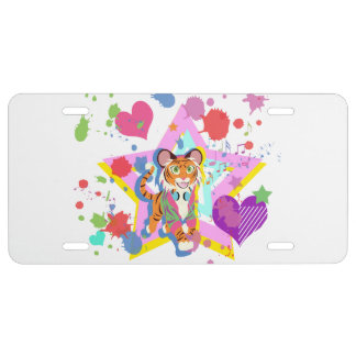 Tiger Cub License Plate