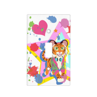 Tiger Cub Light Switch Cover
