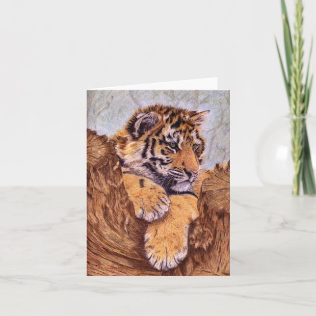 Tiger Cub Notecards (Front)
