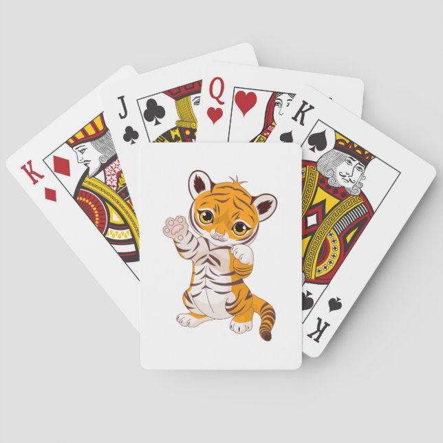 tiger cub poker cards (Back)