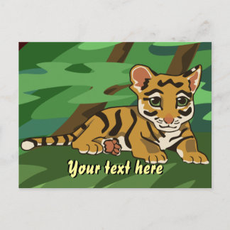 Tiger Cub Postcard