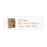 Tiger Cub Return Address Mailing Label