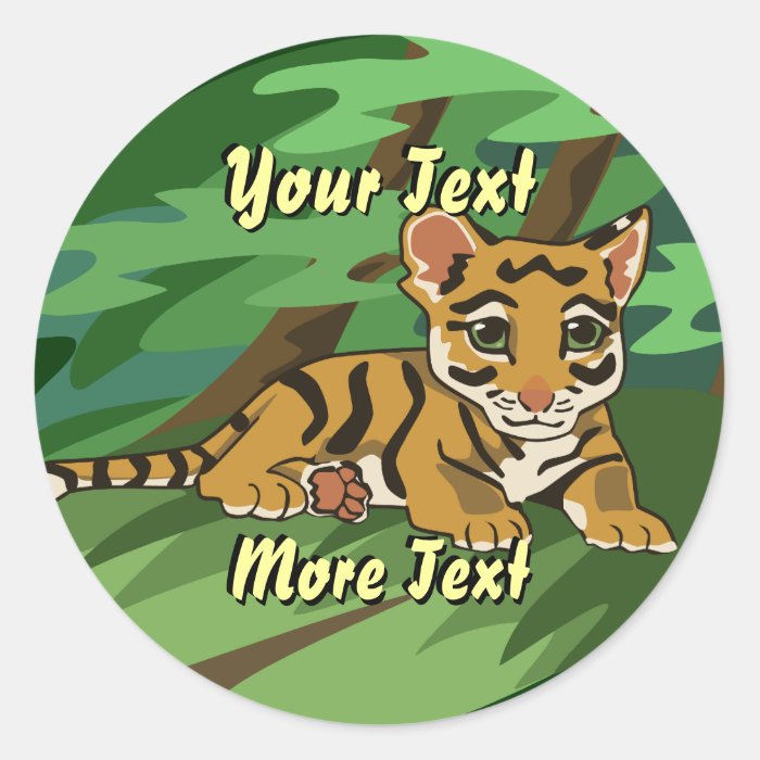 Tiger Cub Stickers