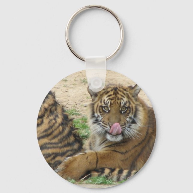 Tiger Cubs Keychain (Front)