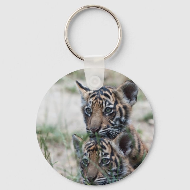 Tiger cubs keychain (Front)
