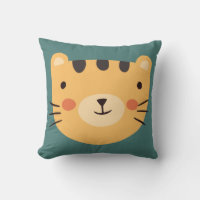 Tiger Cute Green nursery Baby Room