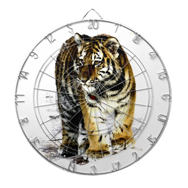 Tiger Dartboard With Darts (Front)