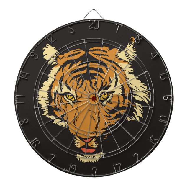 TIGER DARTBOARD WITH DARTS (Front)