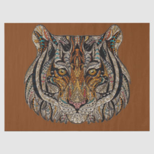 Tiger Design Decoupage Tissue Paper