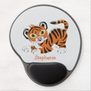 Tiger Design Gel Mouse Pad