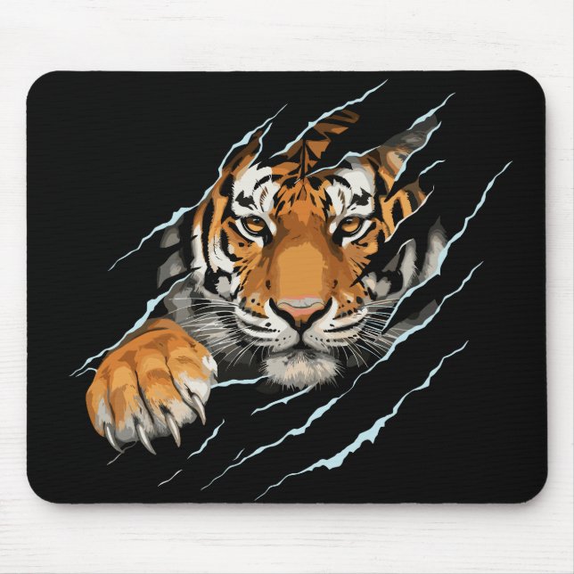 Tiger Design Mousepad (Front)