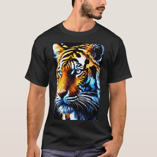 Tiger design T_Shirt