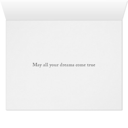 Tiger Dreams Card (Inside Horizontal (Bottom))