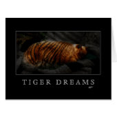 Tiger Dreams Card (Front Horizontal)