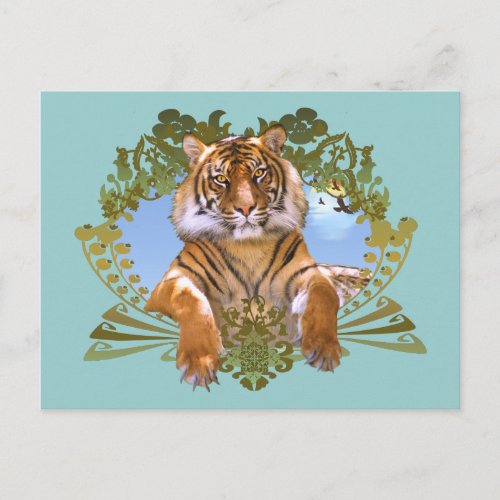 Tiger _ Endangered Species Postcard