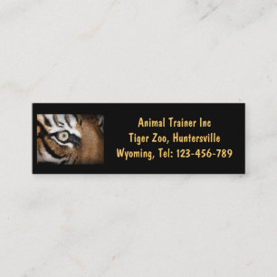 Tiger Eye Business Card