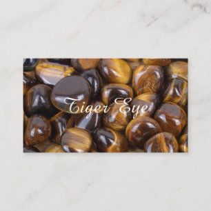 Tiger Eye Crystal Business Cards