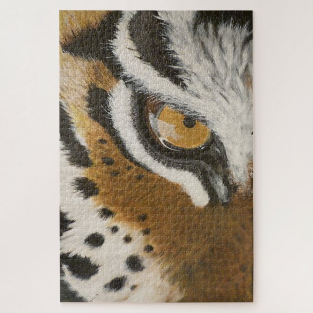 Tiger Eye Jigsaw Puzzle (Vertical)