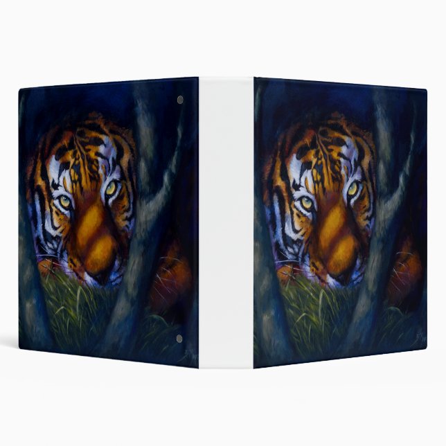 Tiger Eyes 3 Ring Binder (Background)