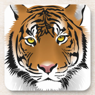Tiger Eyes Beverage Coaster