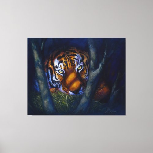 Tiger Eyes Canvas Print