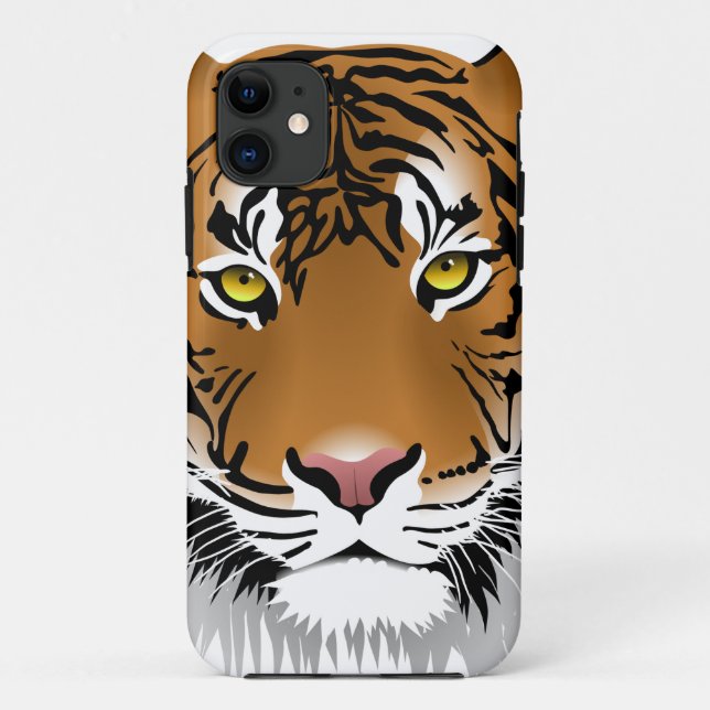 Tiger Eyes Case-Mate iPhone Case (Back)