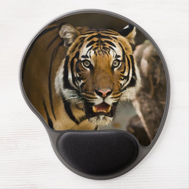 Tiger Eyes Gel Mouse Pad (Front)