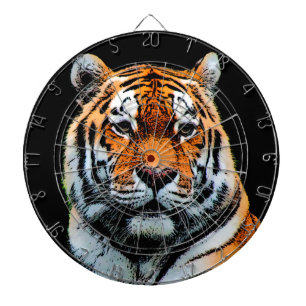Tiger Eyes Inspirational Dart Board