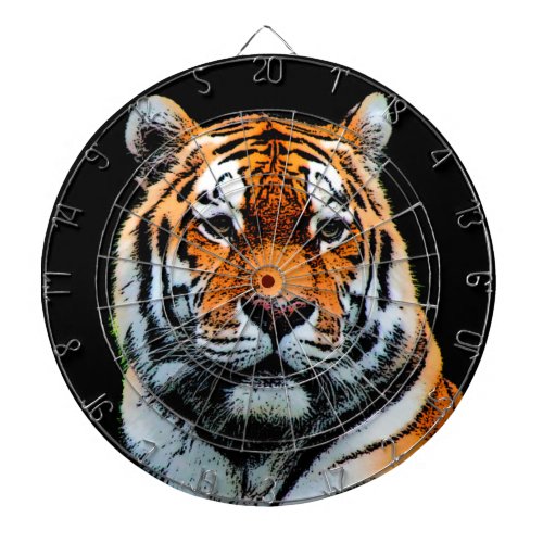 Tiger Eyes Inspirational Dart Board