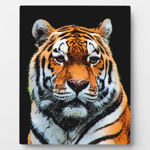 Tiger Eyes Inspirational Plaque