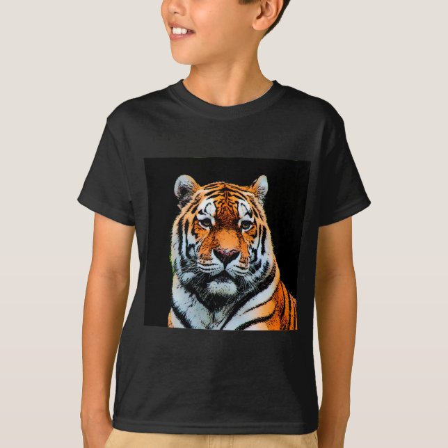 Tiger Eyes Inspirational T-Shirt (Front)