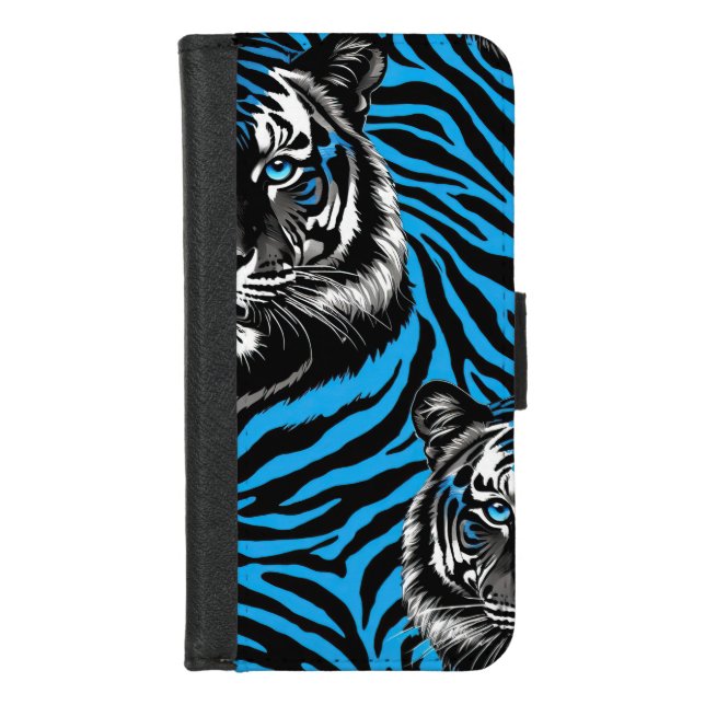 Tiger Eyes iPhone Wallet Case (Front)