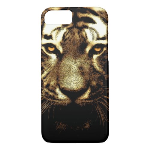 Tiger Eyes Photo Wild Animals iPhone 7 Case