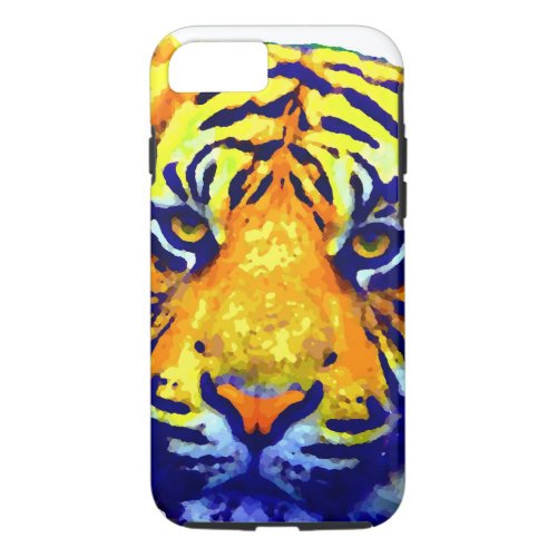 Tiger Eyes Pop Art iPhone 87 Case